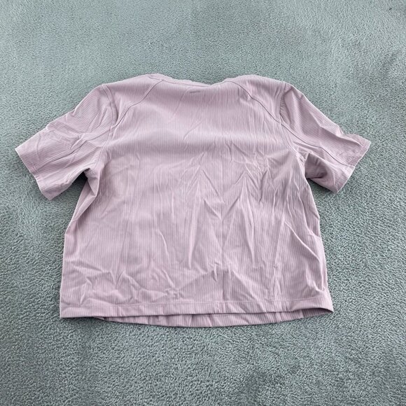 Mondetta Womens Performance Luxury V-Neck Short Sleeve Top L Recycled NWT 5046 - Picture 2 of 8